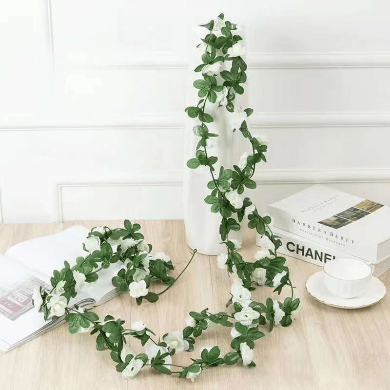 1 Stück, künstliche Blumenranke, 45 Pfingstrosen, Weihnachtsdekoration, Hochzeitsdeko, Kunstblumen, Schlafzimmerdekoration, Wandkranz, botanischer Feiertag, Frühling, Herbst, Gartenbogen, DIY, Kunstpflanzenranken, Muttertagsdekoration