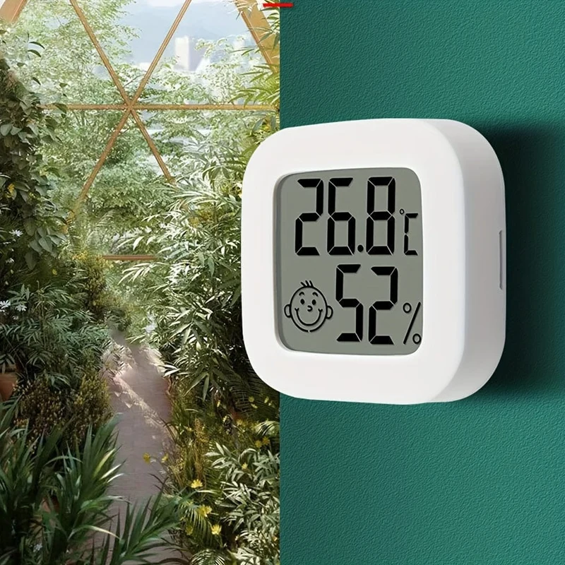 Innentemperatur-Hygrometer, Luftfeuchtigkeitssensor, Thermometer, Hygrometer, Hygrometer, Temperatur- und Luftfeuchtigkeitsmonitor, LCD-Anzeige in Grad Fahrenheit