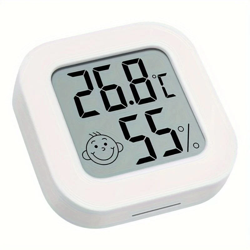 Innentemperatur-Hygrometer, Luftfeuchtigkeitssensor, Thermometer, Hygrometer, Hygrometer, Temperatur- und Luftfeuchtigkeitsmonitor, LCD-Anzeige in Grad Fahrenheit