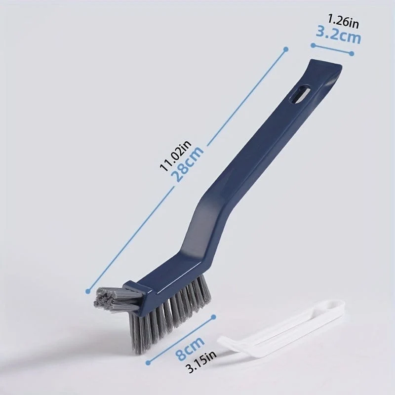 1 Stück, Badezimmer-Reinigungsbürste, Spaltbürste, XNUMX-in-XNUMX-Fensterreinigungsbürste mit kleinem Clip, multifunktionale Spaltbürste für die Küche, Reinigungswerkzeuge, Reinigungsmittel