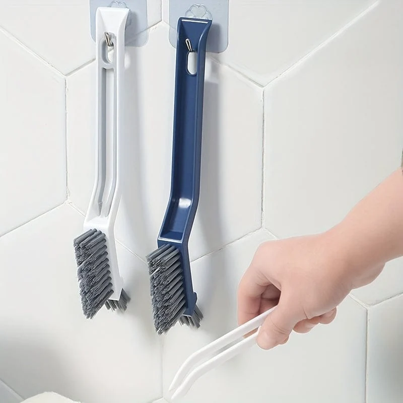 1 Stück, Badezimmer-Reinigungsbürste, Spaltbürste, XNUMX-in-XNUMX-Fensterreinigungsbürste mit kleinem Clip, multifunktionale Spaltbürste für die Küche, Reinigungswerkzeuge, Reinigungsmittel