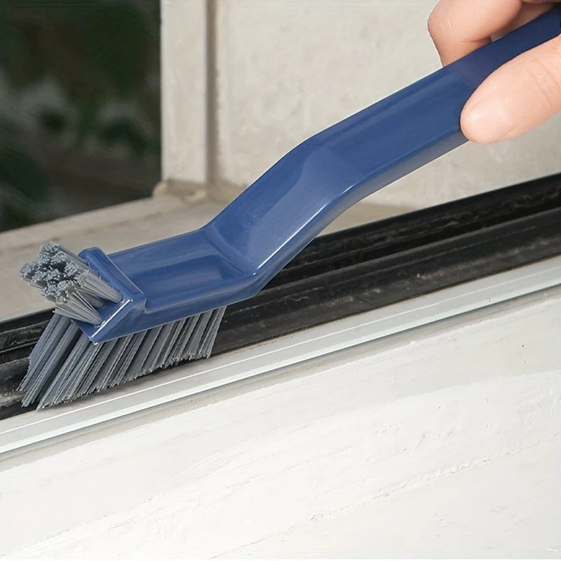 1 Stück, Badezimmer-Reinigungsbürste, Spaltbürste, XNUMX-in-XNUMX-Fensterreinigungsbürste mit kleinem Clip, multifunktionale Spaltbürste für die Küche, Reinigungswerkzeuge, Reinigungsmittel