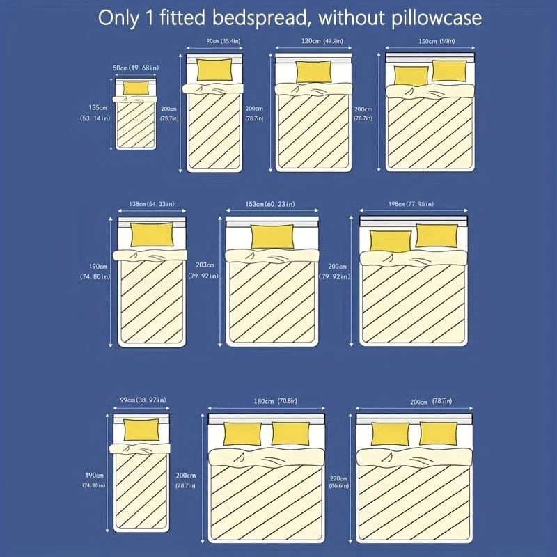 1 Stück gebürstetes Spannbettlaken, weiches, bequemes Bettlaken mit Herzmuster, für Schlafzimmer, Gästezimmer, mit tiefer Tasche, nur Spannbettlaken, ohne Kissenbezug