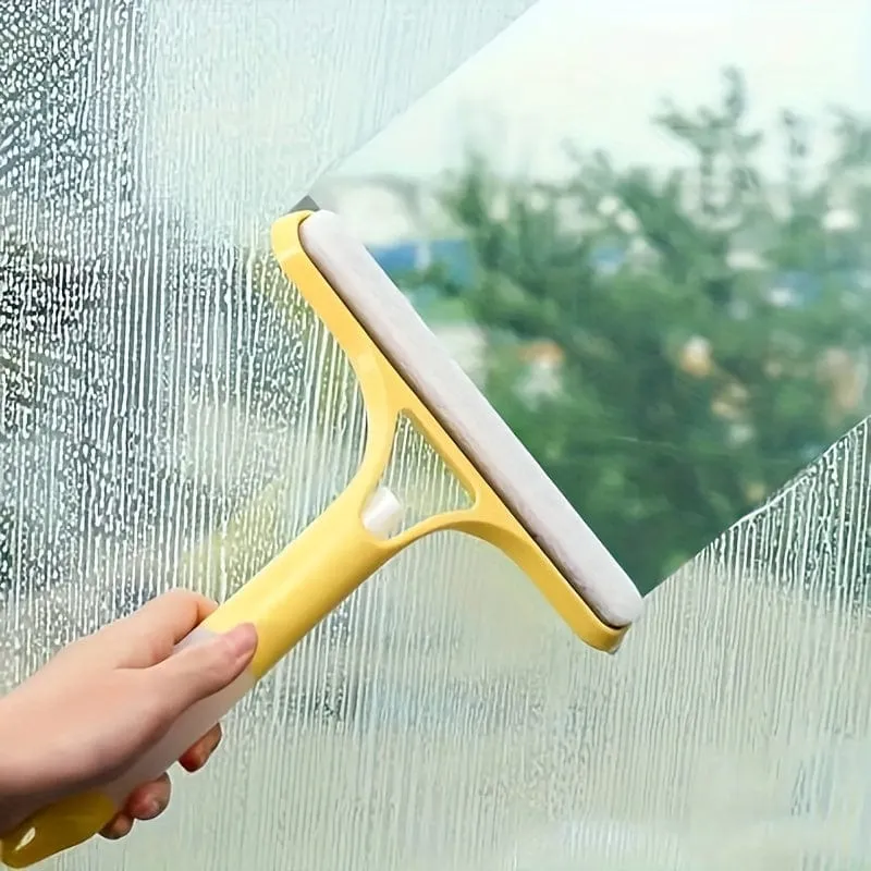 Multifunktionaler Handbrausen-Fensterglaswischer mit Schaber und Sprüher für die Haushaltsreinigung, Werkzeug für Wohnzimmerfliesen, Autowindschutzscheibenspiegel