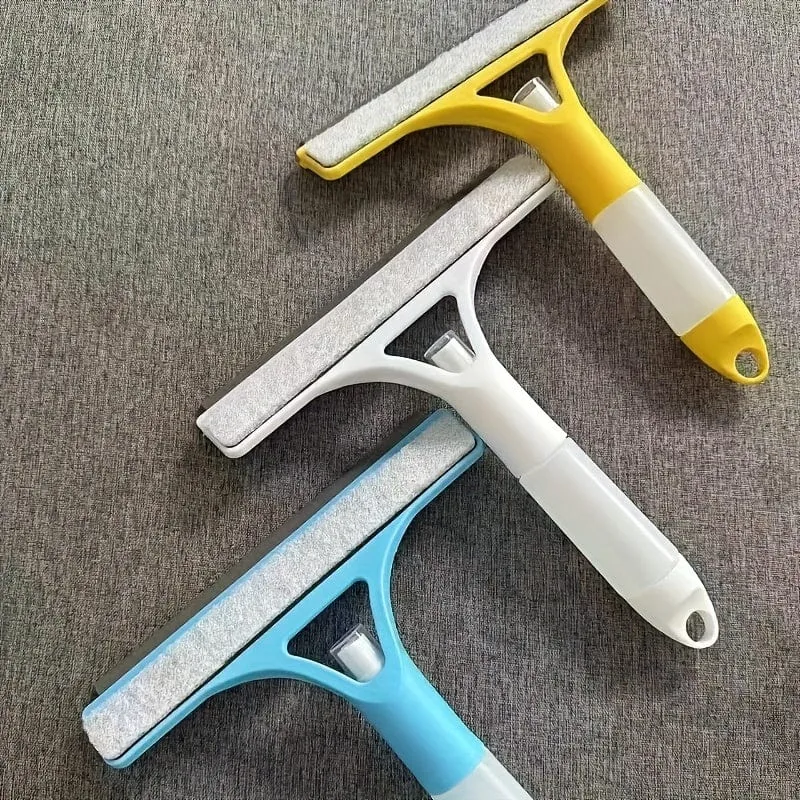 Multifunktionaler Handbrausen-Fensterglaswischer mit Schaber und Sprüher für die Haushaltsreinigung, Werkzeug für Wohnzimmerfliesen, Autowindschutzscheibenspiegel