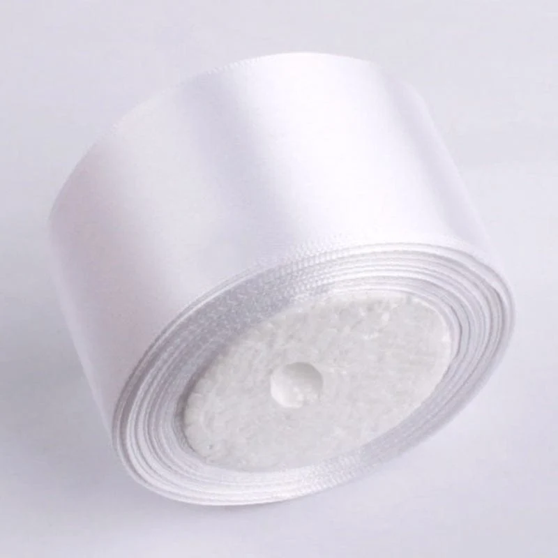 1 Rolle, 22 Meter 4 cm Seidensatinbänder, Bastelschleife, handgefertigte Geschenkverpackung, Party, Hochzeit, Weihnachtsdekoration, Bänder für Blumensträuße, Bastelbedarf, Stoff, handgefertigtes Material für Hochzeitssträuße, Geschenkverpackungsmaterialien,