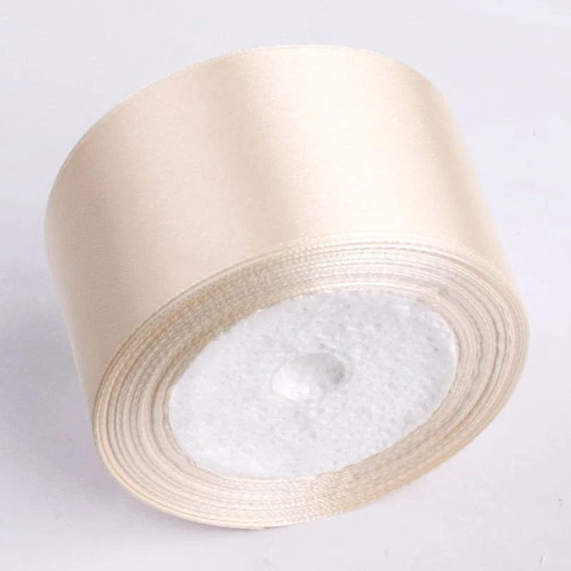 1 Rolle, 22 Meter 4 cm Seidensatinbänder, Bastelschleife, handgefertigte Geschenkverpackung, Party, Hochzeit, Weihnachtsdekoration, Bänder für Blumensträuße, Bastelbedarf, Stoff, handgefertigtes Material für Hochzeitssträuße, Geschenkverpackungsmaterialien,