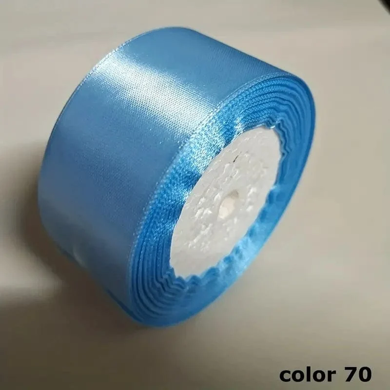1 Rolle, 22 Meter 4 cm Seidensatinbänder, Bastelschleife, handgefertigte Geschenkverpackung, Party, Hochzeit, Weihnachtsdekoration, Bänder für Blumensträuße, Bastelbedarf, Stoff, handgefertigtes Material für Hochzeitssträuße, Geschenkverpackungsmaterialien,