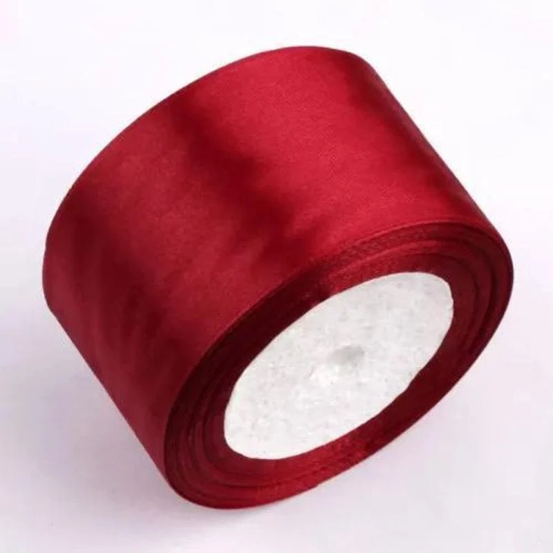 1 Rolle, 22 Meter 4 cm Seidensatinbänder, Bastelschleife, handgefertigte Geschenkverpackung, Party, Hochzeit, Weihnachtsdekoration, Bänder für Blumensträuße, Bastelbedarf, Stoff, handgefertigtes Material für Hochzeitssträuße, Geschenkverpackungsmaterialien,