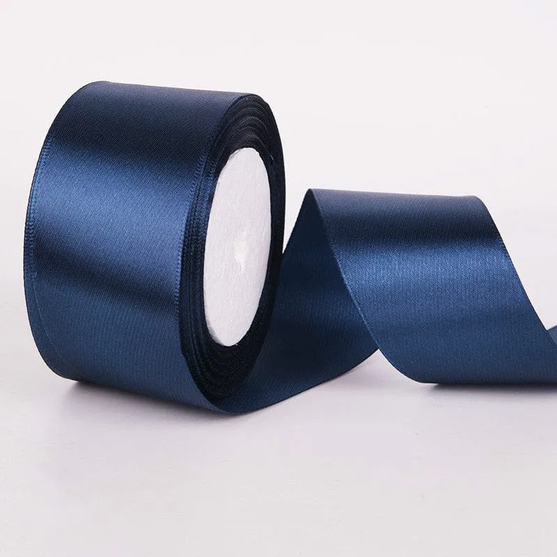 1 Rolle, 22 Meter 4 cm Seidensatinbänder, Bastelschleife, handgefertigte Geschenkverpackung, Party, Hochzeit, Weihnachtsdekoration, Bänder für Blumensträuße, Bastelbedarf, Stoff, handgefertigtes Material für Hochzeitssträuße, Geschenkverpackungsmaterialien,