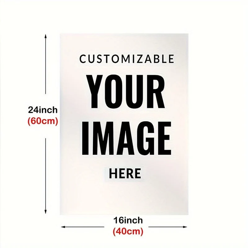 1 individuelles ungerahmtes Poster, personalisiert Ihr Bild, individuelles Hochladen eines Fotos zum Drucken eines Posters, ideales Geschenk für Schlafzimmer, Wohnzimmer, Flur, Wandkunst, Wanddekoration, Winterdekoration, Wanddekoration, Raumdekoration