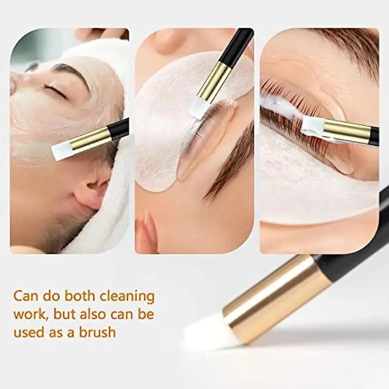 Lash Fan Wimpernverlängerungszubehör mit USB, tragbarer Mini-Wimperntrockner, Shampoo-Bürste, Mascara-Bürsten, Kunststoff-Waschflasche