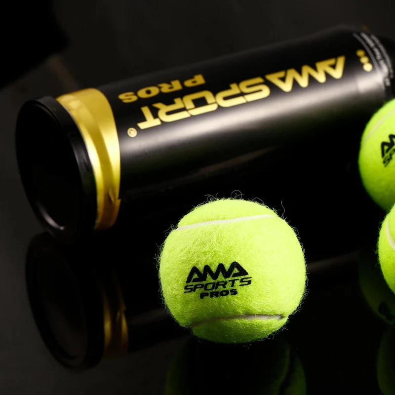 AMASPORT Padel Pro/Pro+/Pro S Padel-Paddel-Tennisbälle 3 Stück für Trainingsbälle