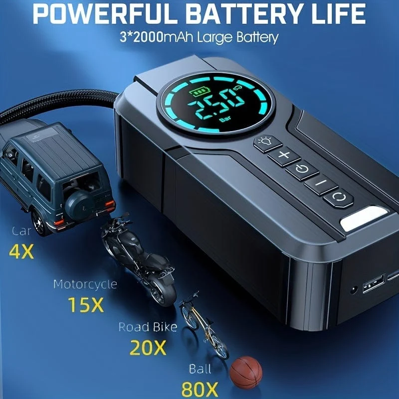 Auto Inflator Reifen Pumpe 12 v Luftpumpe Für Auto Tragbare Reifen Inflator Elektrische Motorrad Pumpe Luft Kompressor Für Auto motorräder