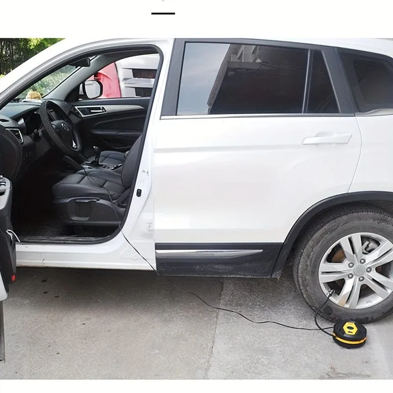 DC12v kabelgebundene Autoreifen-Inflatorpumpe, voreingestellter Reifendruck, vollständig selbststoppende Erkennung des Reifendrucks mit digitaler Anzeige und Beleuchtung, perfekt für Autos
