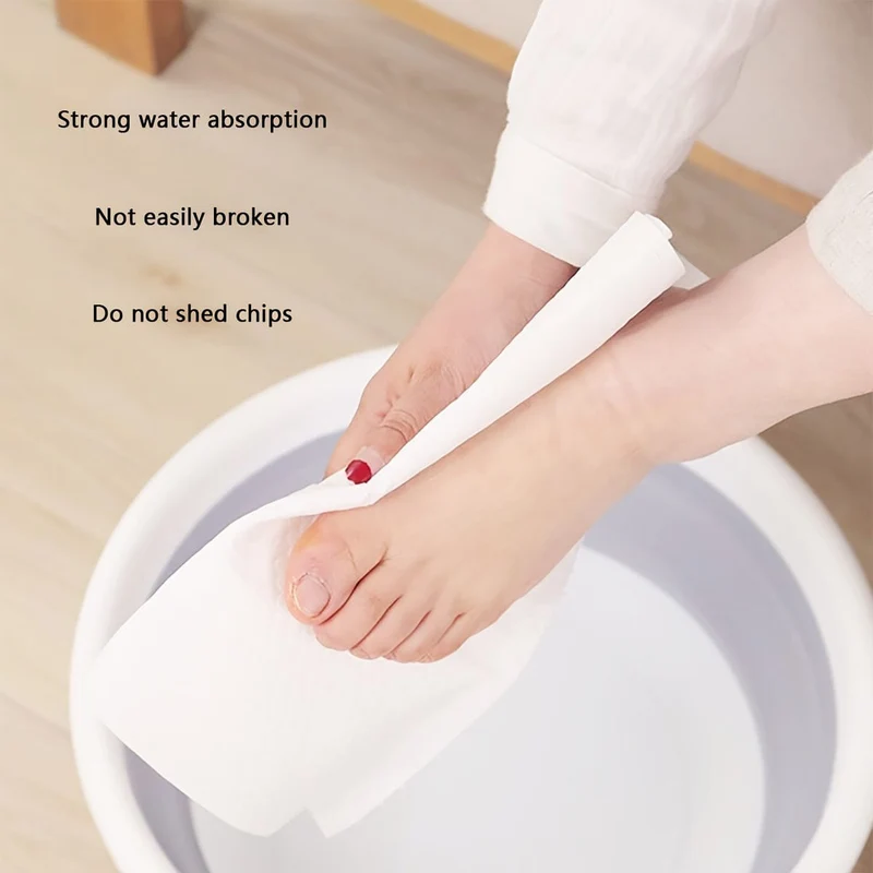 1 Rolle/150 Blatt Geschirrtuch, multifunktionales und vielseitiges Geschirrtuch, Einweg-Küchenpapierhandtücher, Geschirrspültuch, Reinigungstuch, nicht ölabsorbierendes und wasserabsorbierendes Rollenpapier