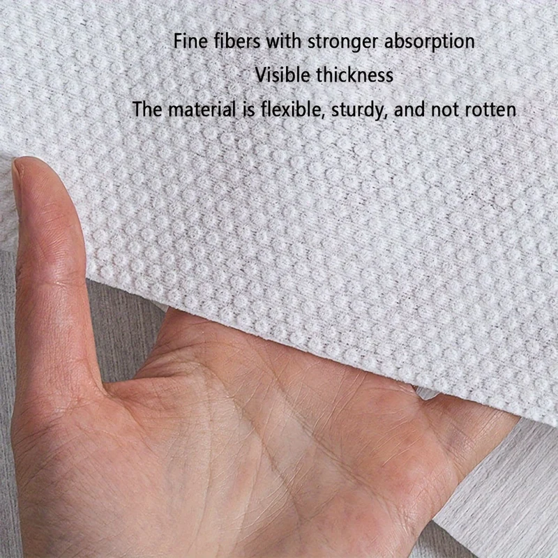 1 Rolle/150 Blatt Geschirrtuch, multifunktionales und vielseitiges Geschirrtuch, Einweg-Küchenpapierhandtücher, Geschirrspültuch, Reinigungstuch, nicht ölabsorbierendes und wasserabsorbierendes Rollenpapier