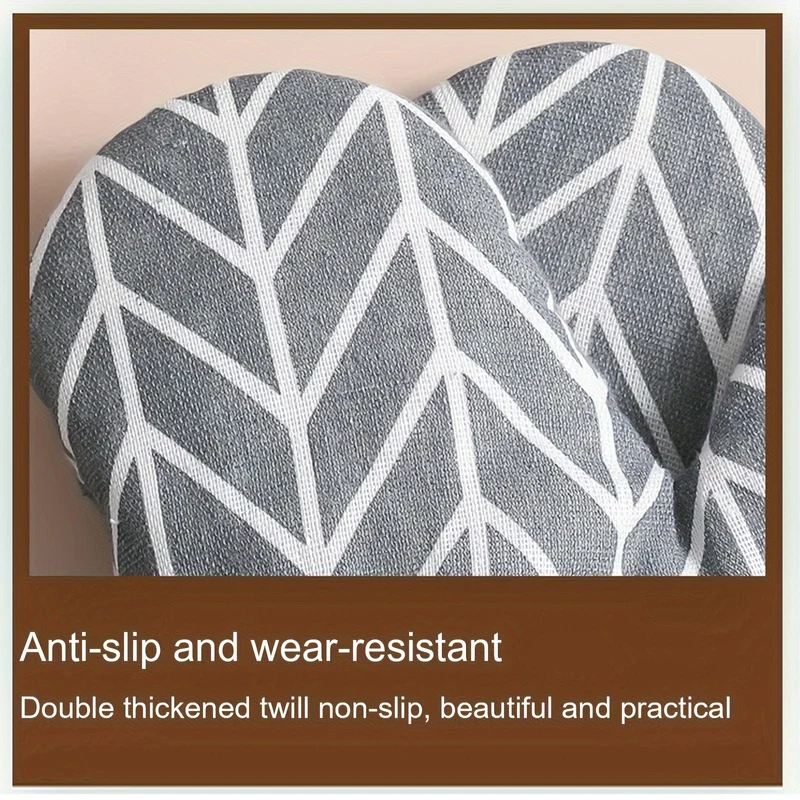 1 Stück, Ofenhandschuh, hitzebeständige Handschuhe im einfachen Stil, verdickte Mikrowellen-Backofen-Isolierhandschuhe, rutschfeste Griffflächen und Aufhängeschlaufenhandschuhe, Küchenbedarf, Küchenhelfer, Zubehör