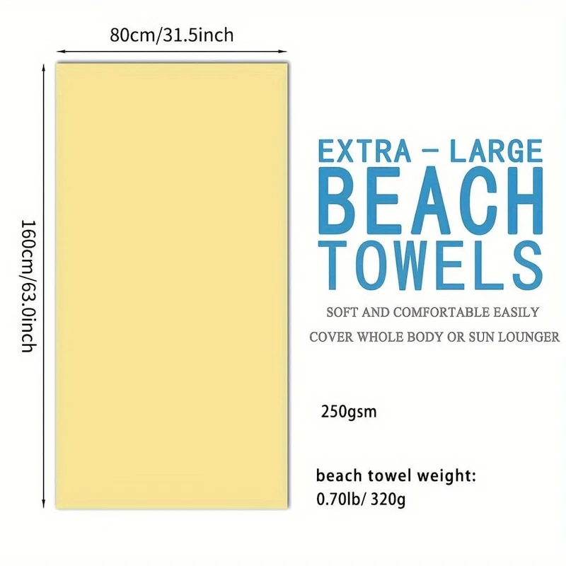 1 Stück individuelles Strandtuch, saugfähiges Strandtuch, große Sommer-Stranddecke, Geschenk für Strand-Pool-Party, Strand-Essentials