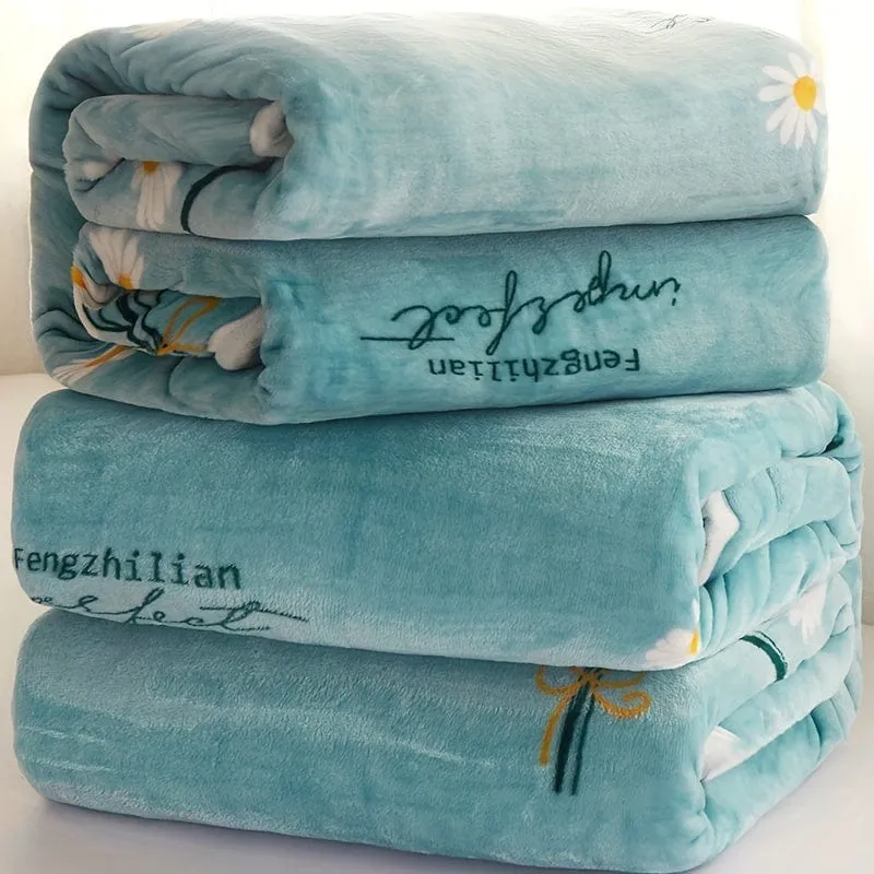 1 Stück bedruckte Persönlichkeits-Flanelldecke, weiche warme Überwurfdecke, Nickerchendecke für Couch, Sofa, Büro, Bett, Camping, Reisen, Mehrzweck-Geschenkdecke für alle Jahreszeiten