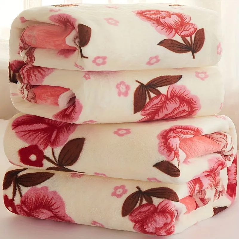 1 Stück bedruckte Persönlichkeits-Flanelldecke, weiche warme Überwurfdecke, Nickerchendecke für Couch, Sofa, Büro, Bett, Camping, Reisen, Mehrzweck-Geschenkdecke für alle Jahreszeiten