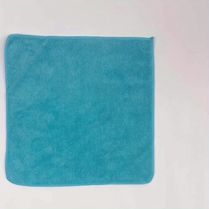 5/10 Stück, Mikrofaser-Reinigungstuch, Reinigungstücher für die Haushaltsführung, wiederverwendbare und fusselfreie Stofftücher, Haushalts- und Küchenbedarf, zufällige Farbe