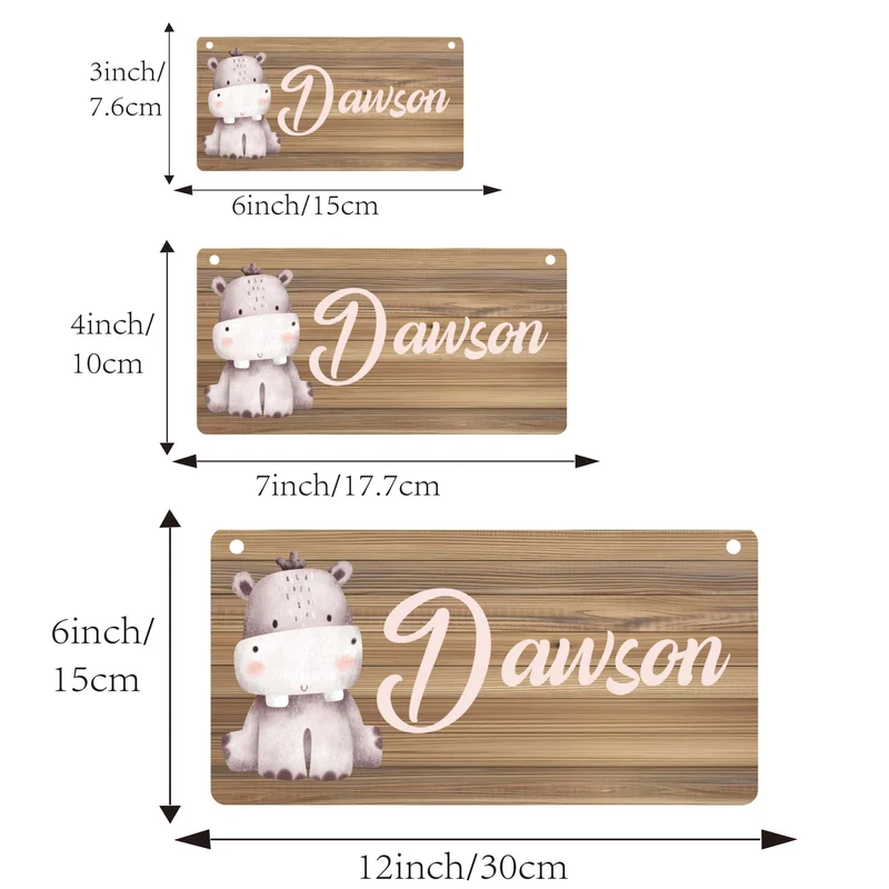 1 Stück, personalisierter Namensanhänger mit Cartoon-Tier, personalisierte Beschilderung, Art-Deco-Wohnaccessoires, Raumdekoration, Raumdekoration, ästhetische Raumdekoration, Schlafzimmerdekoration, Heimdekoration, Hausdekoration
