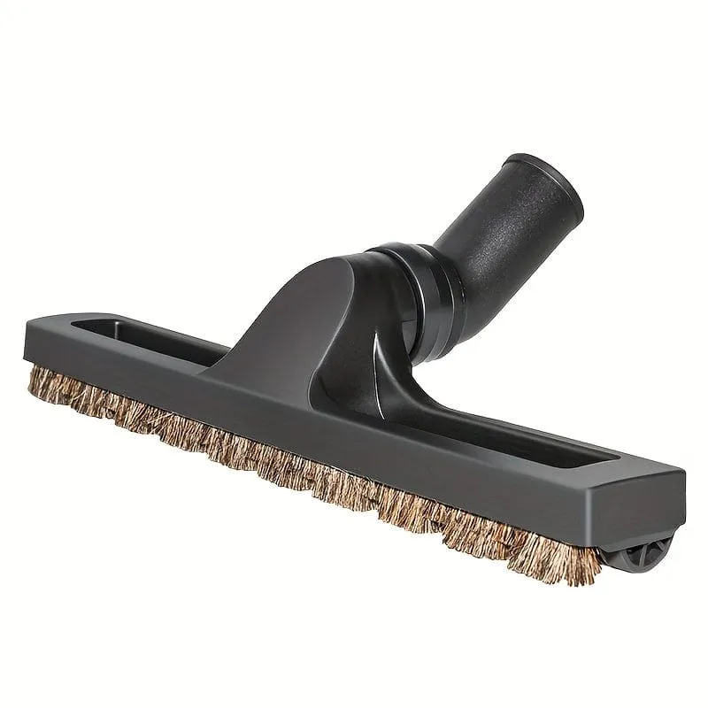 Ersatz für Staubsauger-Hartholz-Bodenbürste, Rosshaar, 1 1/4 Zoll, 32 mm, Universal-Staubsaugerbürste, 360 Grad drehbarer Kopf, passend für Bissell, Eureka, Royal, Dirt Devil, Electrolux, Panasonic, Kenmore, Shop Vac, Oreck 12 Zoll breit