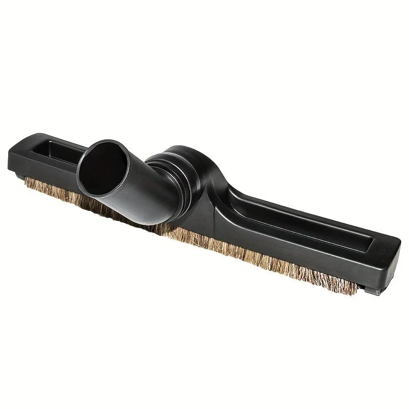 Ersatz für Staubsauger-Hartholz-Bodenbürste, Rosshaar, 1 1/4 Zoll, 32 mm, Universal-Staubsaugerbürste, 360 Grad drehbarer Kopf, passend für Bissell, Eureka, Royal, Dirt Devil, Electrolux, Panasonic, Kenmore, Shop Vac, Oreck 12 Zoll breit