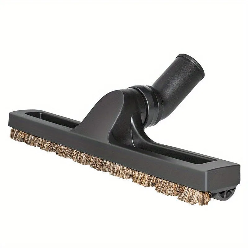 Ersatz für Staubsauger-Hartholz-Bodenbürste, Rosshaar, 1 1/4 Zoll, 32 mm, Universal-Staubsaugerbürste, 360 Grad drehbarer Kopf, passend für Bissell, Eureka, Royal, Dirt Devil, Electrolux, Panasonic, Kenmore, Shop Vac, Oreck 12 Zoll breit