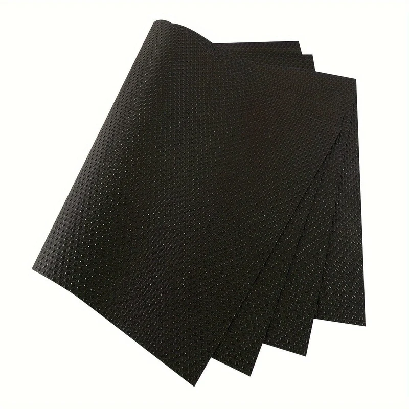 4 Stück Kühlschrankeinlagen, waschbare Kühlschrankmatten, wasserdichte, ölbeständige Kühlschrankeinlagen für Regale, Abdeckpolster für Gefrierschrank, Glasregal, Schrankschublade