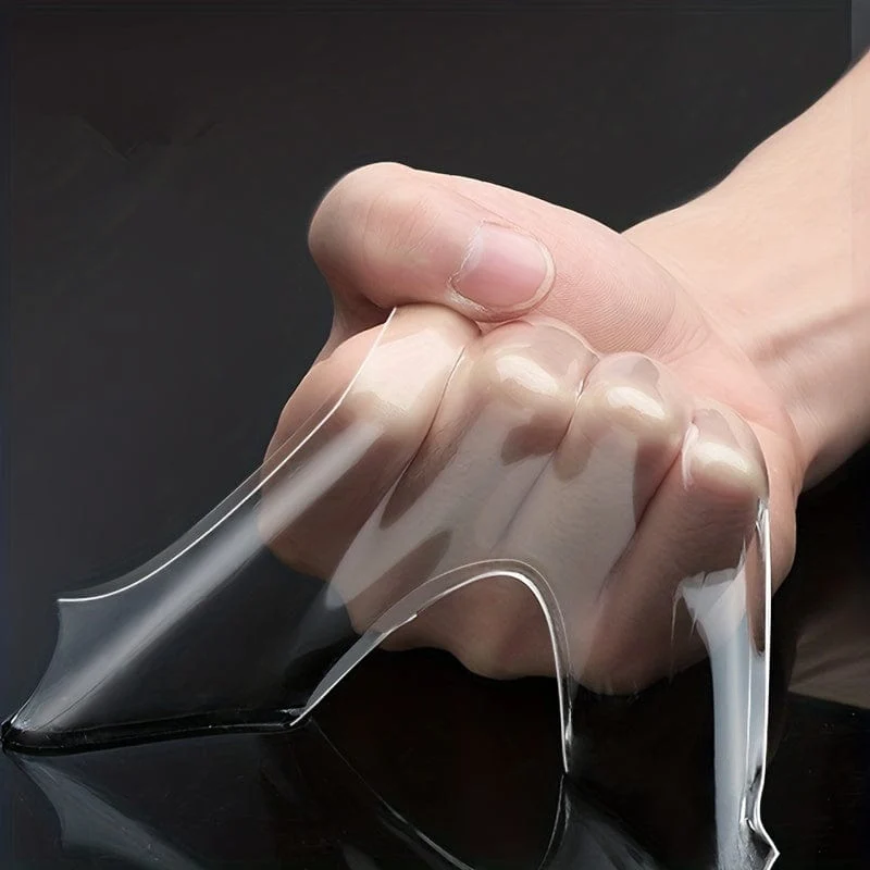 1 Rolle, Mehrzweck-Montageband für hohe Beanspruchung – entfernbares Acrylklebeband zum Kleben von Gegenständen – wiederverwendbares transparentes Klebeband für den Hausgebrauch – 1/2/3/5 m Rollen