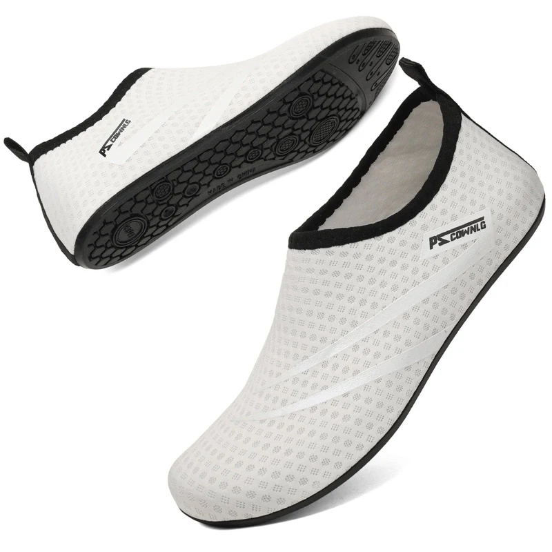 Wasser rutschfeste Sneaker Schwimmen Tauchen Socken Sommer Aqua Strand Sandale flache Schuhe Meer Slipper für Männer Frauen