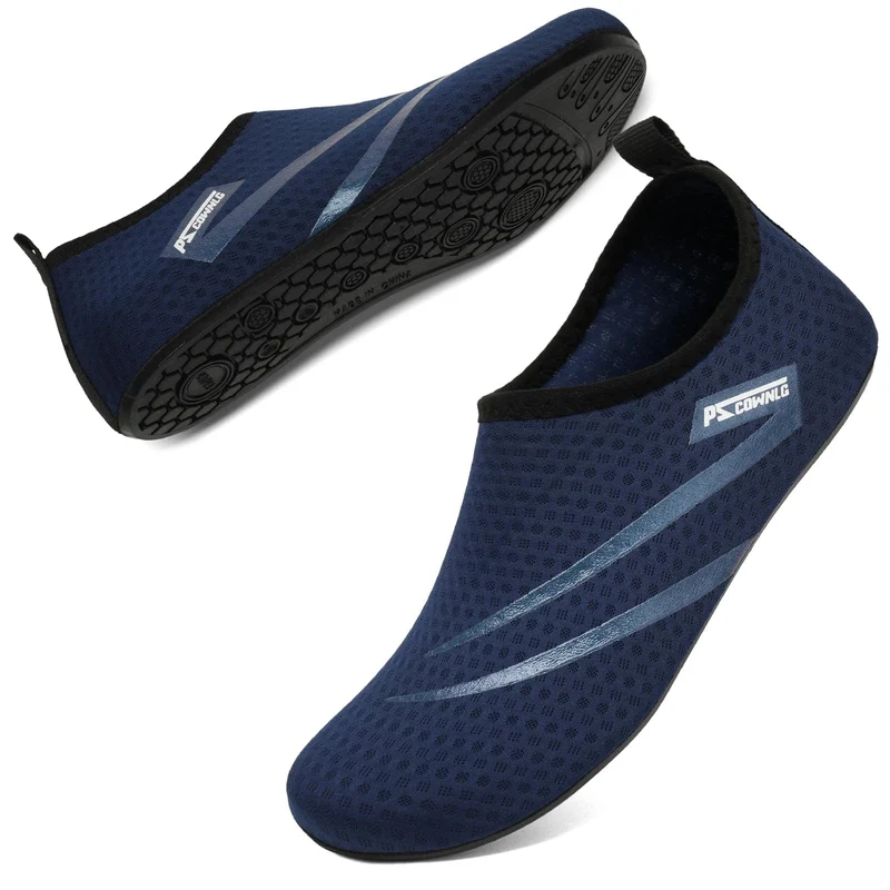 Wasser rutschfeste Sneaker Schwimmen Tauchen Socken Sommer Aqua Strand Sandale flache Schuhe Meer Slipper für Männer Frauen