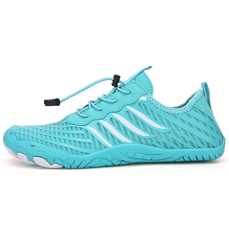 Wasserschuhe für Damen und Herren, Barfußschuhe, atmungsaktiv, Strandschuhe, Sportschuhe, schnell trocknend, Fluss, Meer, Aquaschuhe, Turnschuhe
