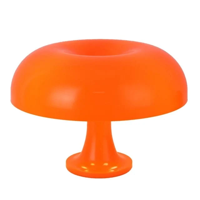 Orange dänische Pilz Tischlampe Ornament Licht für Schlafzimmer Innenbeleuchtung Schreibtischlampe Nachttischlampen Dekoration Beleuchtung