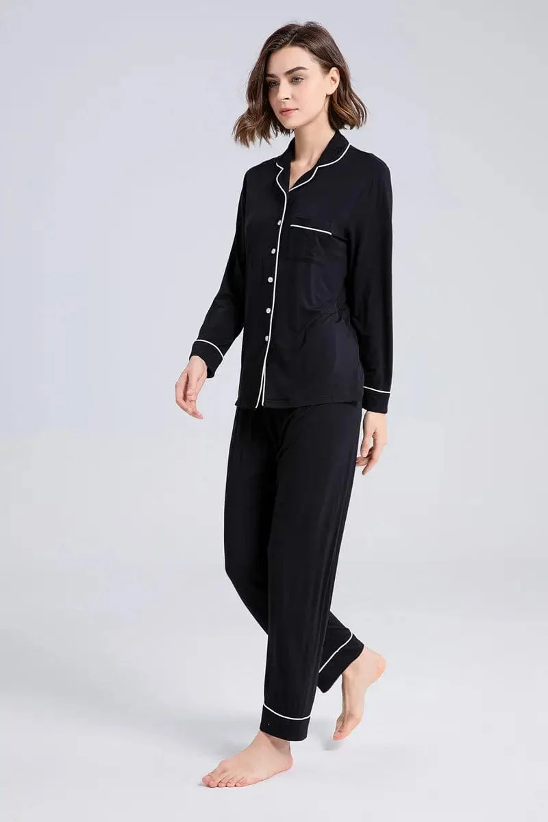 AS Ausverkauf Discount-Pyjama-Sets für Damen, hochwertige, atmungsaktive, bequeme Homewear aus Bambusfaser