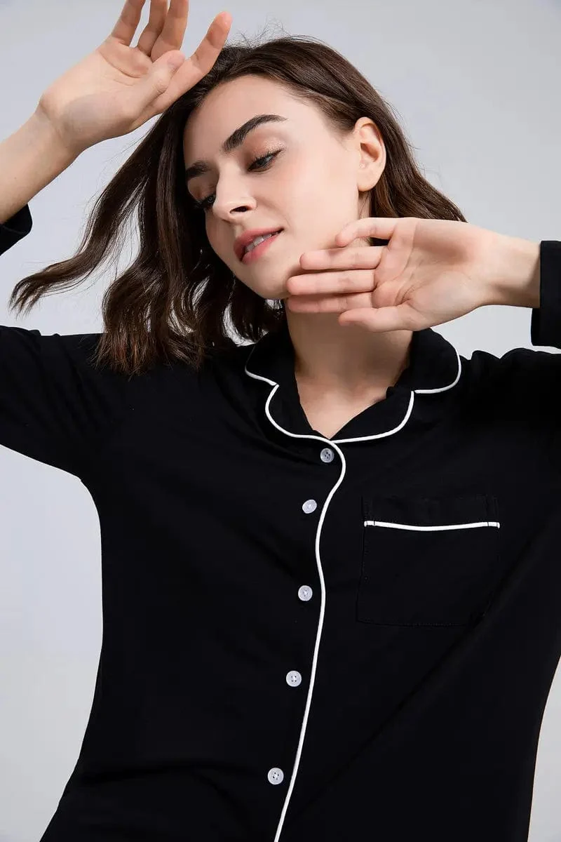 AS Ausverkauf Discount-Pyjama-Sets für Damen, hochwertige, atmungsaktive, bequeme Homewear aus Bambusfaser