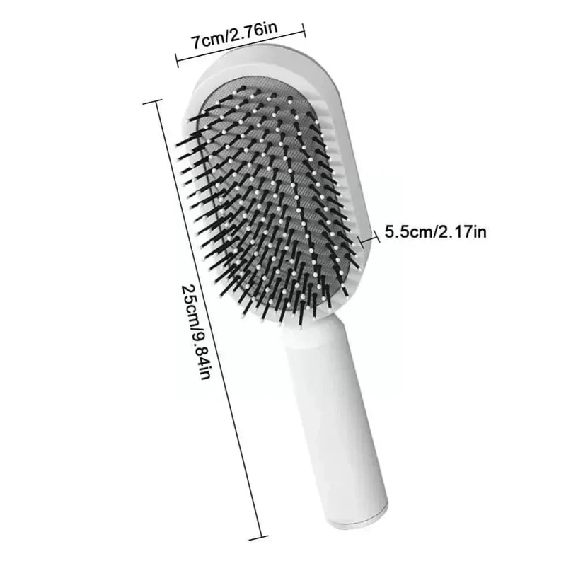 Entwirrende Haarbürste, Kopfhautmassagegerät, Massagebürste, 3D-Luftkissen, Kamm für verworrenes Haar, lockige Kämme, Friseursalon, Haar-Styling-Tools