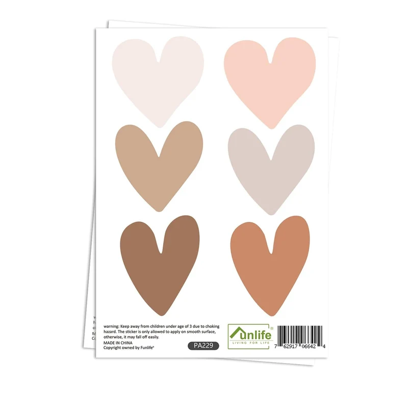 Boho Herzen Kreative Wandaufkleber Für Kinder Baby Mädchen Jungen Kinderzimmer Wandkunst Aufkleber Vinyl Wandbild Kinder Schlafzimmer Wohnkultur
