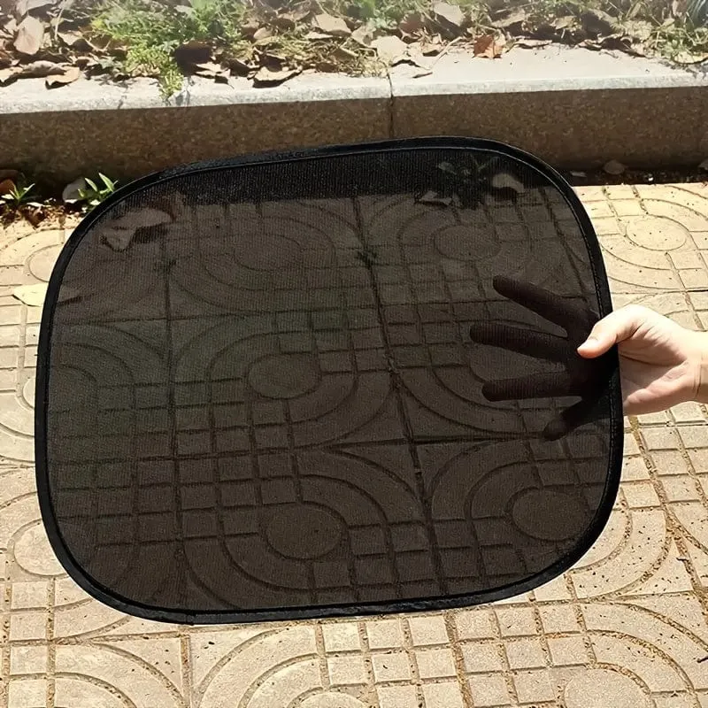 2 stücke Auto Sonnenschutz UV Schutz Saugnapf Sonnenschirm Wärmedämmung Innen Vorhang Bildschirm Block Automobil Außen Zubehör