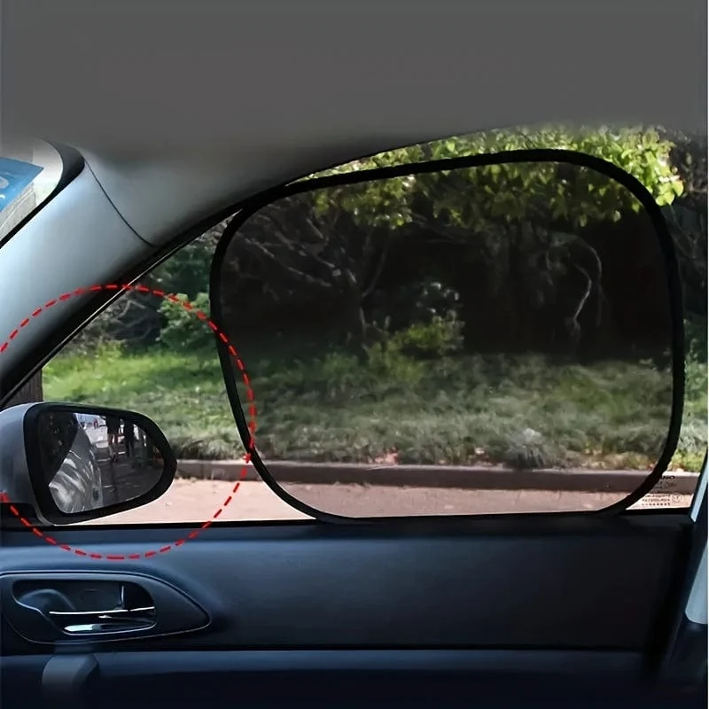 2 stücke Auto Sonnenschutz UV Schutz Saugnapf Sonnenschirm Wärmedämmung Innen Vorhang Bildschirm Block Automobil Außen Zubehör