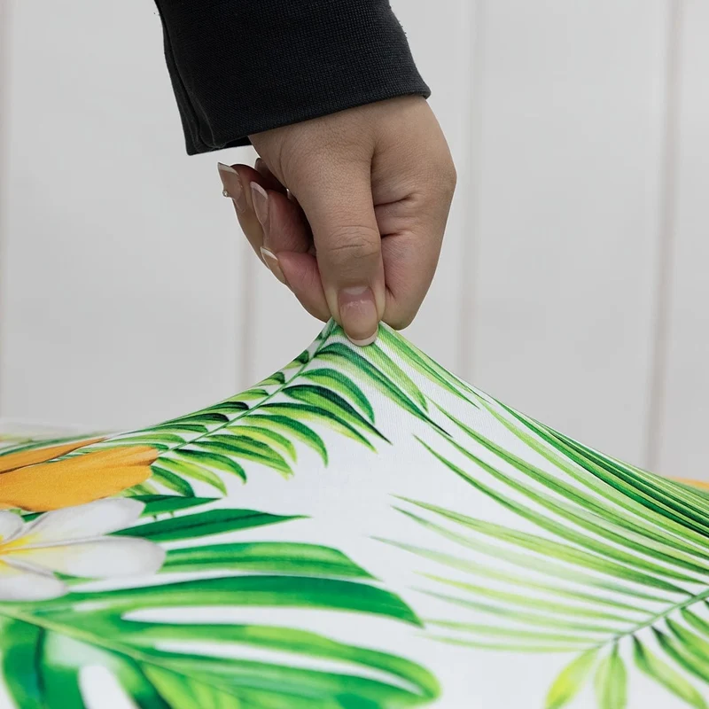 1 Stück Sofabezug mit Tiermotiv, Blätter, Blumenmuster, Boho-Stil, Kokosnuss-Druck, für den Außenbereich, Couchbezug, Möbelschutzbezug, Wohnkultur, Sofaschutz