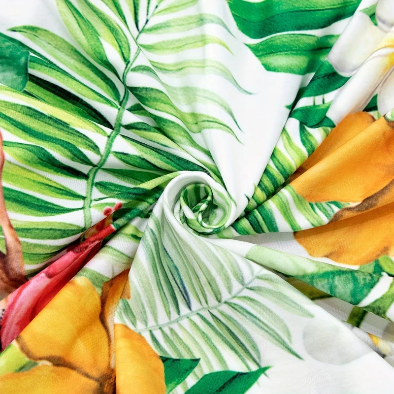 1 Stück Sofabezug mit Tiermotiv, Blätter, Blumenmuster, Boho-Stil, Kokosnuss-Druck, für den Außenbereich, Couchbezug, Möbelschutzbezug, Wohnkultur, Sofaschutz