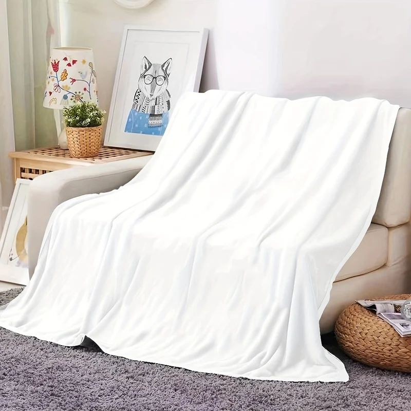 1 Stück individuelle Überwurfdecke, personalisierte Decke mit Fotobildern, Decke für Sofa, Couch, Auto, Büro, 3D-Digital-High-Definition-Druckdecke
