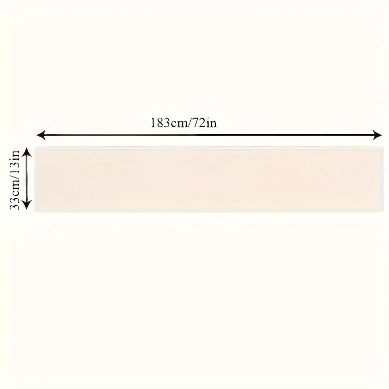 1 Stück, Tischläufer, Retro-moderner Mid-Century-Tischläufer, Hochzeits-Couchtischläufer, Tisch im Bauernhausstil für Esstisch, Urlaubsparty, Innen- und Außendekoration