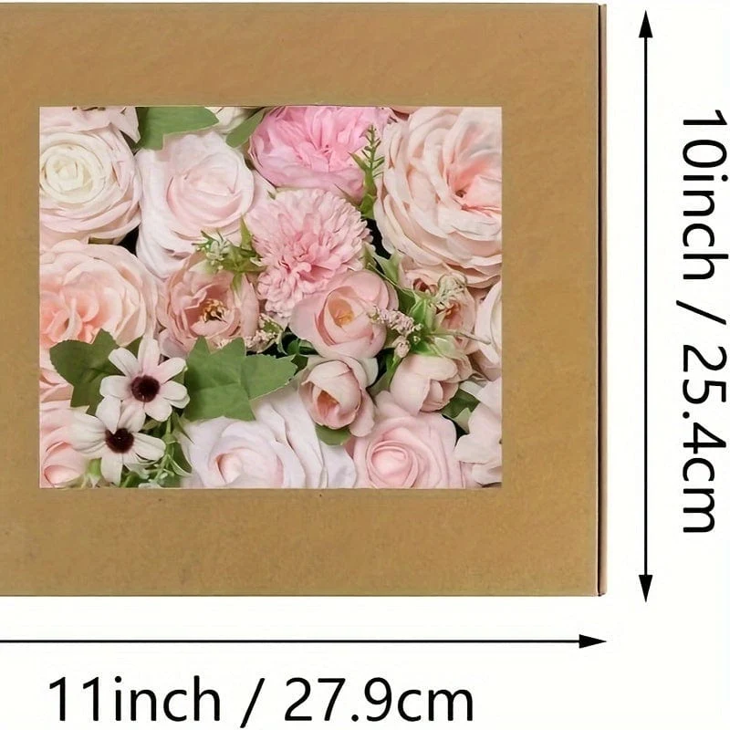1 Schachtel künstliche Blumen, rosa Hochzeitsblumen mit Stielen, künstliche Kuchenblumen, Hochzeitsstrauß, Mittelstücke, Kuchendekoration, Duschdekoration, ästhetische Raumdekoration, Heimdekoration