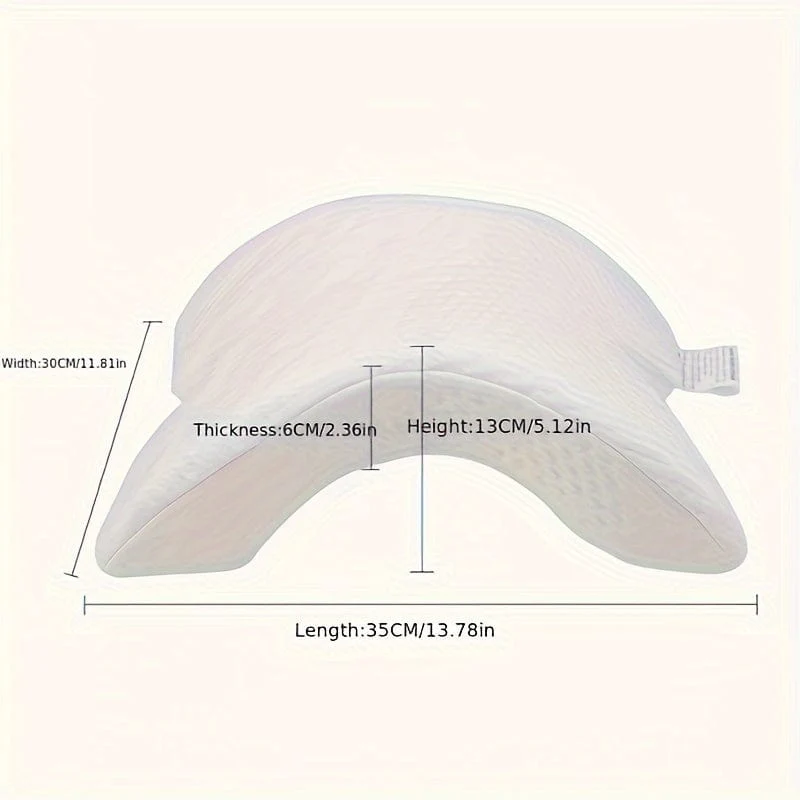 1-teiliges Armkissen, Kuschelkissen, Nackenkissen, Anti-Handdruck-Kissen in gewölbter Form, Memory-Schaum-Kissen mit langsamem Rückpralldruck, Büro-Ruhekissen, Nacken- und Rückenstützkissen