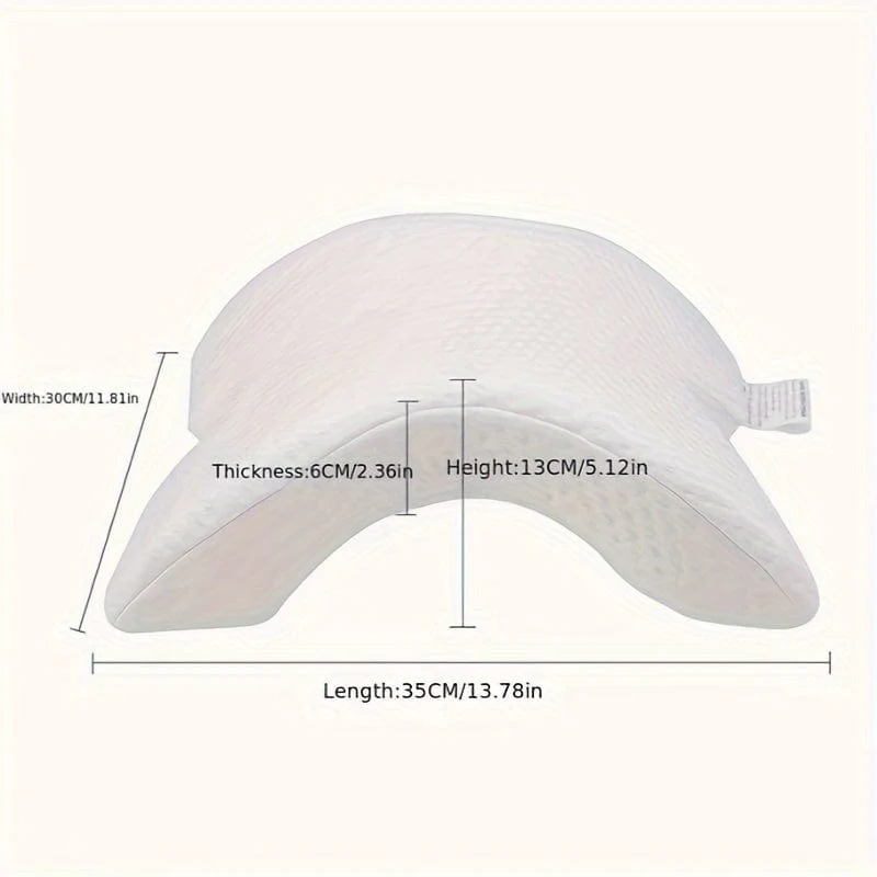 1-teiliges Armkissen, Kuschelkissen, Nackenkissen, Anti-Handdruck-Kissen in gewölbter Form, Memory-Schaum-Kissen mit langsamem Rückpralldruck, Büro-Ruhekissen, Nacken- und Rückenstützkissen