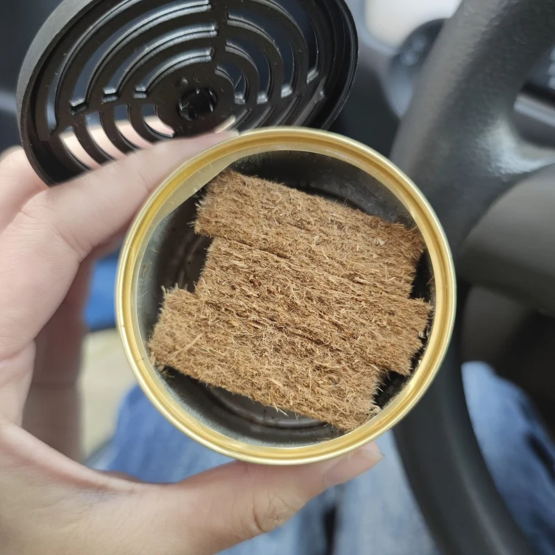 1 Stück Auto-Lufterfrischerglas, Aroma-Diffusor mit Jasmin-/Erdbeer-/Kaugummi-/Vanille-Kirsch-Aroma, Auto-Innenzubehör